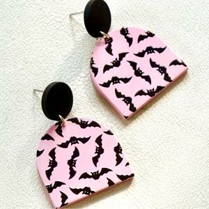 Bat Dangle Earrings